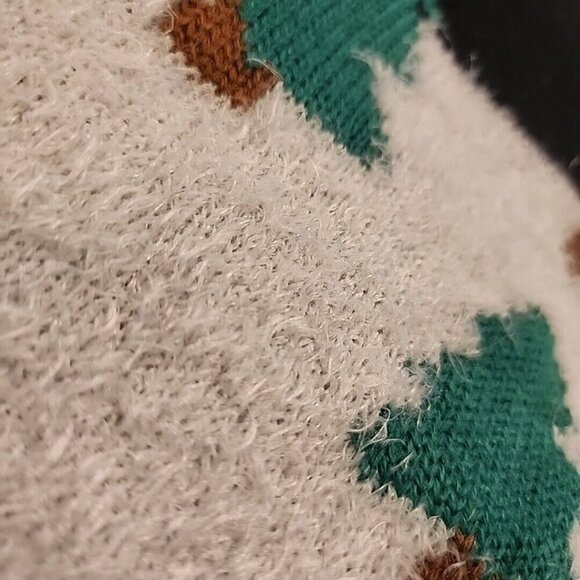 No Boundaries Reindeer Ugly Christmas Sweater XXL Black Red - Picture 3 of 8